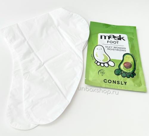 Consly  -    , 1 , Silky Wonder Avocado Paraffin Moisturizing Foot Mask  3