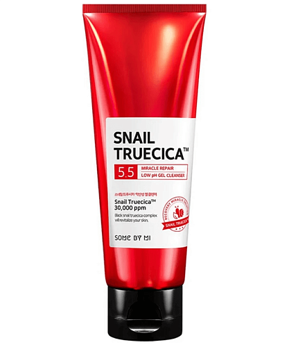 Some by mi  Мягкий гель для умывания с муцином улитки и центеллой, Snail Truecica Miracle Repair Gel Cleanser
