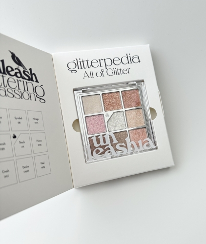 Unleashia        9 ,  1 All of Glitter, Glitterpedia Eye Palette  8