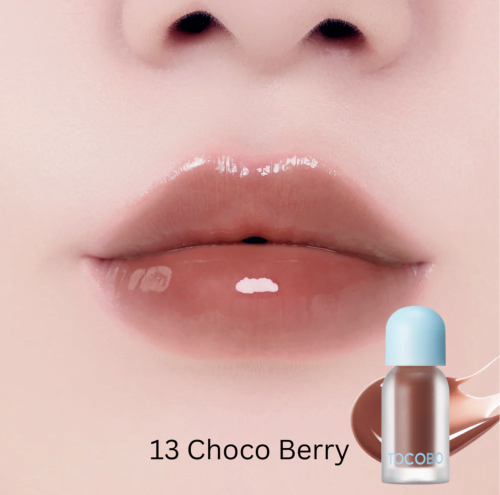TOCOBO  -  ,  13 Choco Berry, Juicy Berry Plumping Lip Oil Glam Max  3