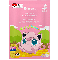 JMsolution �������� �������-����� � ���������� Pokemon Deco Pick Collagen Mask