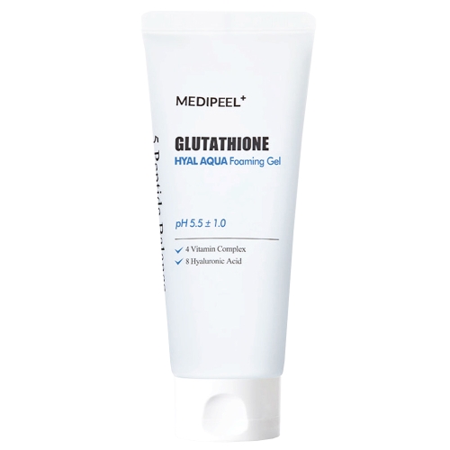 MEDIPEEL  -   c    , Glutathione Hyal Aqua Foaming Gel Cleanser