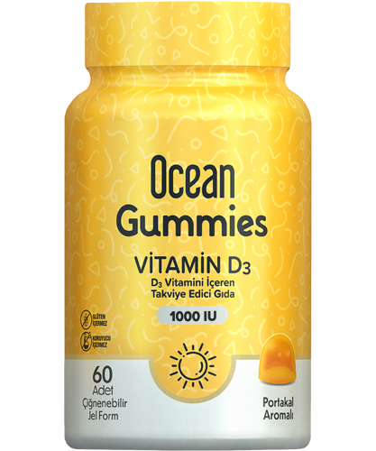 [] Orzax Ocean   D3    1000 . (: ), 60 , Gummies Vitamin D3 1000 IU