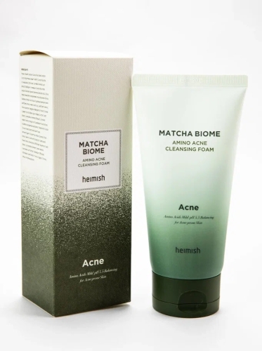 Heimish ����� ��� �������� � ���� ����� � ������������ ����-����, Matcha Biome Amino Acne Cleansing Foam ���� 2