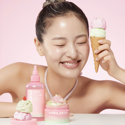 APRILSKIN  -   c  , Pink Aloe Pack Cleanser  4