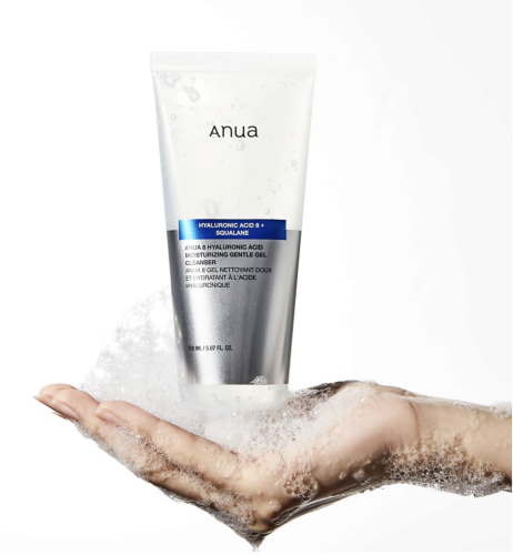 Anua       , 8 Hyaluronic Acid Moisturizing Gentle Gel Cleanser  2