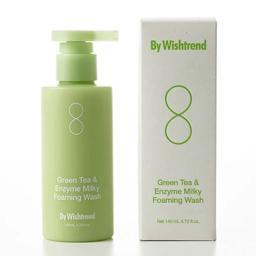 By Wishtrend  -       , Green Tea & Enzyme Milky Foaming Wash  9