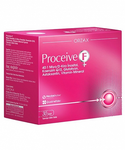 [Турция] Orzax Комплекс для женского здоровья с инозитолом  Proceive F