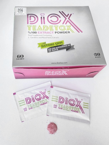 [] Diox -   60   Teadetox 100% extract powder  2