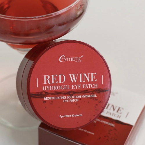 Esthetic House       Red wine hydrogel eye patch  2