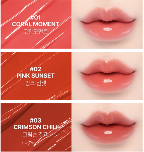 YNM  -  ,  02 Pink Sunset, Candy Pop Glow Melting Balm  5