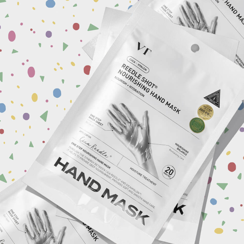 VT ����������� �����-�������� � ����������� � ����������, Cosmetics Reedle Shot Nourishing Hand Mask ���� 3