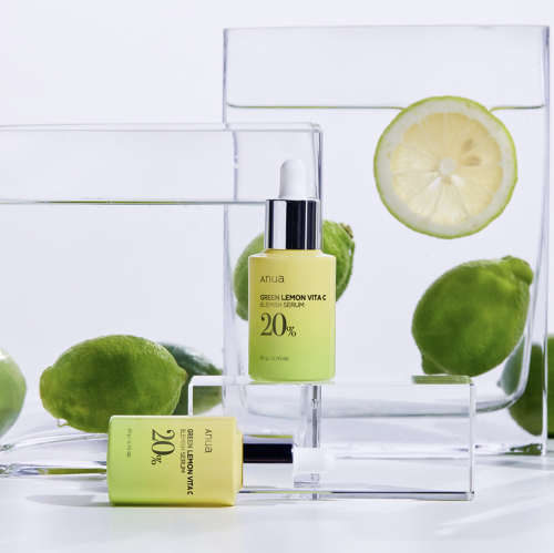 Anua           (20%), Green Lemon Vita C Serum  2