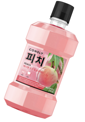 Consly        , Peach Xylitol Mouthwash  3