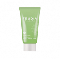 Frudia Пенка-скраб зелёным виноградом мини  Green grape pore control scrub cleansing foam mini