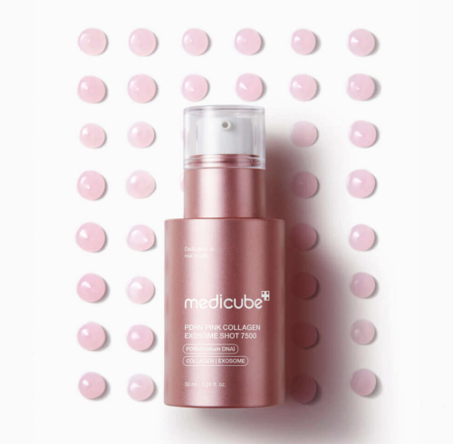 Medicube Medicube ����������� ��������� � PDRN � ����������� (���������), PDRN Pink Collagen Exosome Shot Serum 7500 ���� 3