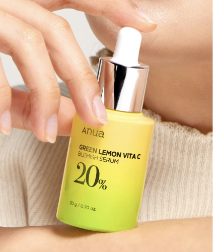 Anua           (20%), Green Lemon Vita C Serum  8