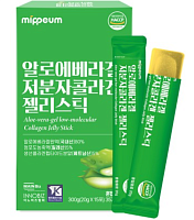 Mippeum     , 15 , Aloe Vera Gel Low-Molecular Collagen Jelly Stick