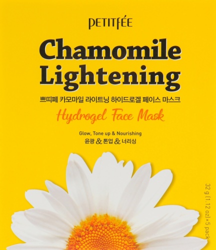 Petitfee     Chamomile lightening hydrogel face mask