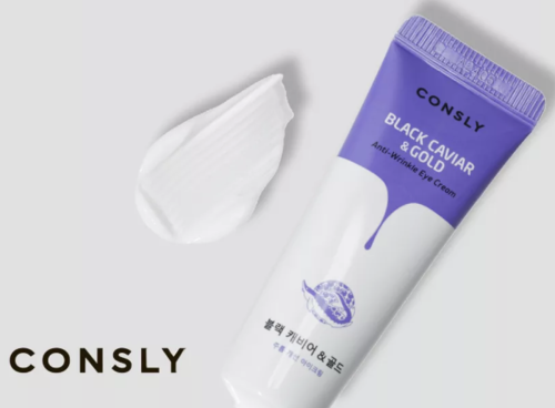 Consly ���� ��� ��� �� ������ � ������ ����� � �������, Black Caviar & Gold Anti-Wrinkle Eye Cream ���� 2