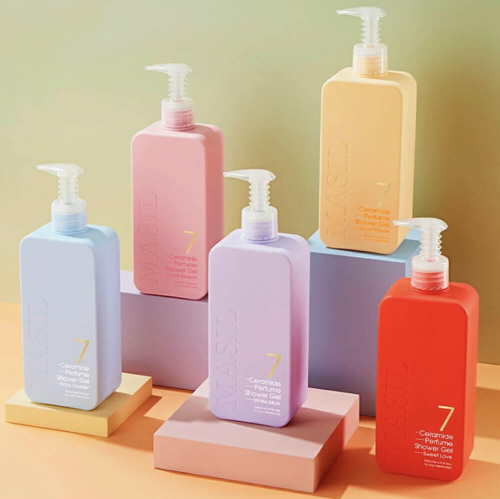 Masil      " ", 7 Ceramide Perfume Shower Gel Baby Powder  3