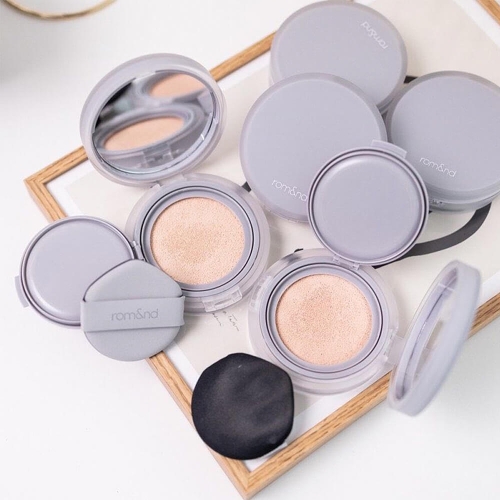 Rom&nd     ,  01 Porcelain 17, Nu Zero Cushion SPF24 PA++  9