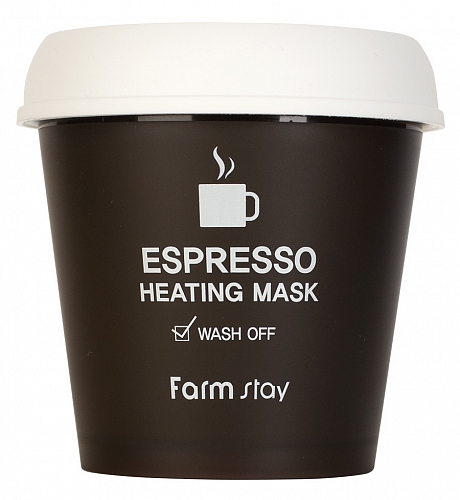 FarmStay       Espresso Heating Mask Wash off