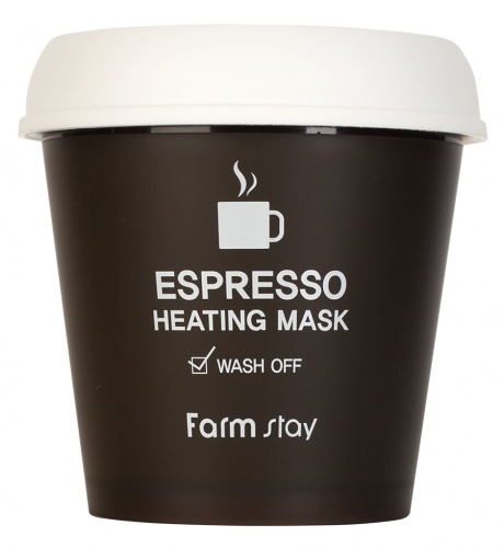 FarmStay Разогревающая маска с кофе арабика  Espresso Heating Mask Wash off