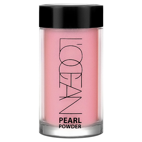 L'OCEAN Универсальная перламутровая пудра, оттенок 03 Pink, Pearl Powder Shining Make-Up