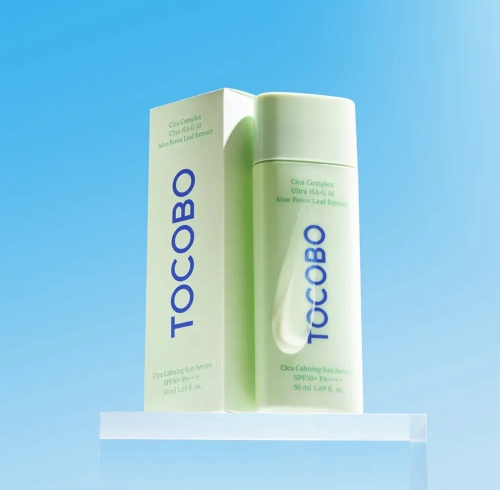 TOCOBO  -   , Cica Calming Sun Serum SPF50+ PA++++  2