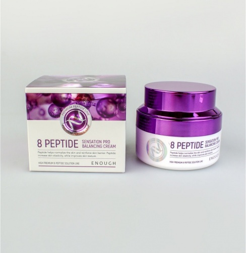 Enough    8  PRO 8 Peptide sensation PRO balancing cream  7