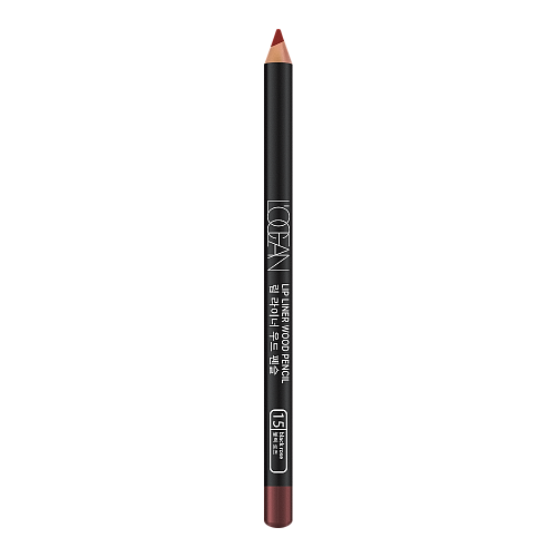 L'OCEAN   ,  15 Black Rose, Lip Liner Wood Pencil