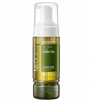 NEOGEN Кислородная пенка-мусс для умывания с листьями зелёного чая Dermalogy Real Fresh Foam Cleanser Green Tea