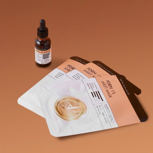 Derma Factory �������� �������-����� � ���� ������, PDRN 1% Sheet Mask ���� 3