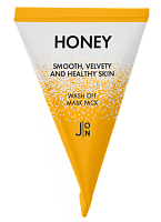 J:on Маска для лица питательная с мёдом пирамидка  Honey wash off mask pack mini