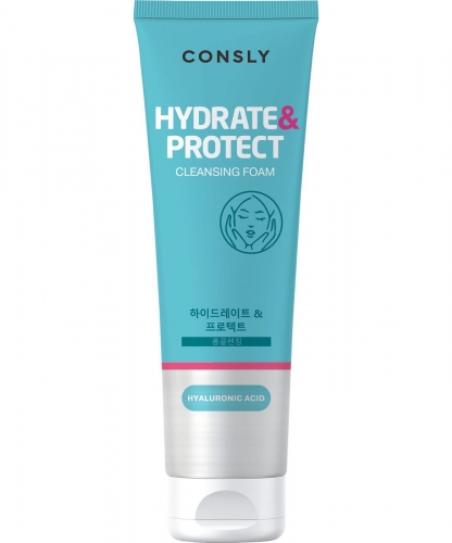 Consly         Hydrate&protect cleansing foam hyaluronic acid