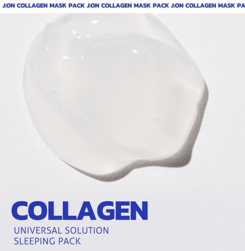 J:on        Collagen universal solution sleeping pack  7