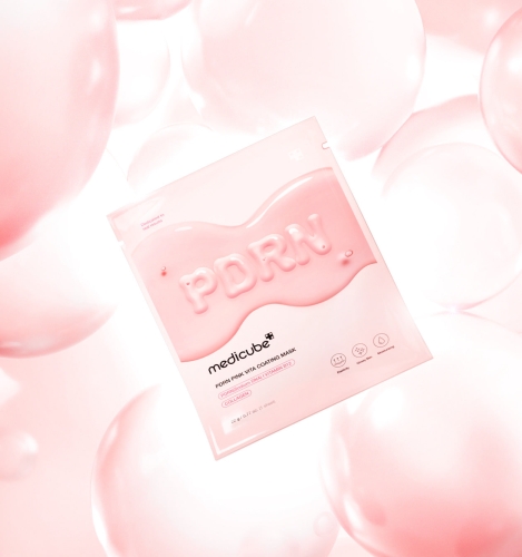 Medicube �������� ����� � PDRN ������ � ����������, PDRN Pink Vita Coating Mask ���� 2