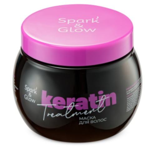 Spark&Glow ����� ��� ����� � �������� ��������, Hair Mask With Keratin Effect