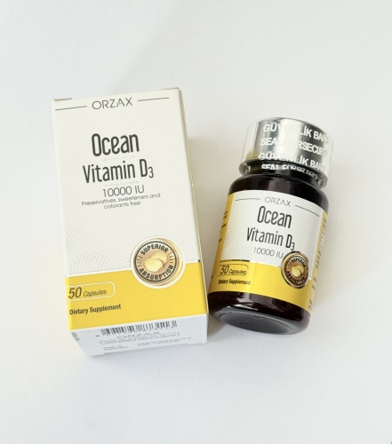 [] Orzax   D3 10000 ., 50 , Ocean Vitamin D3 10000 IU 50 Capsules  2