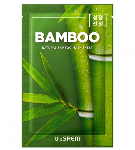 The SAEM       () Natural Bamboo Mask Sheet
