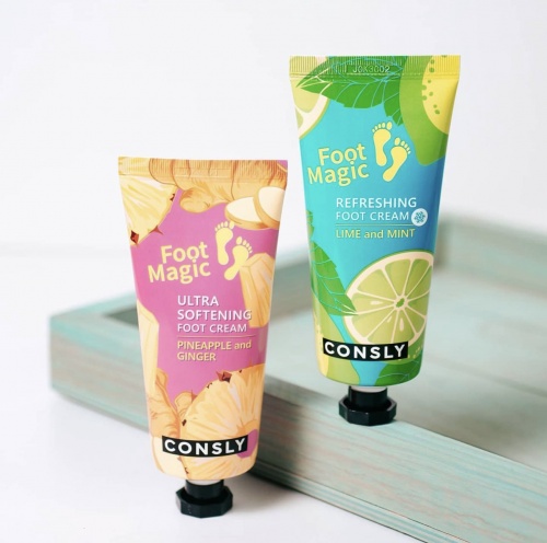 Consly      Foot magic ultra softening foot cream  6