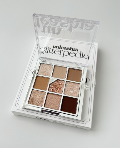 Unleashia     9 ,  1 All of Brown, Glitterpedia Eye Palette  5