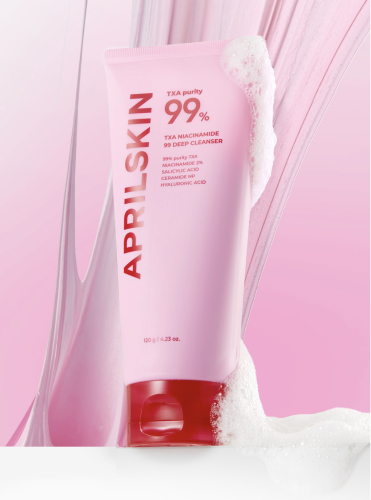 APRILSKIN ������� ����� ��� �������� � ������������� �������� � ������������, TXA Niacinamide Toning Shot 99 Deep Cleanser ���� 2