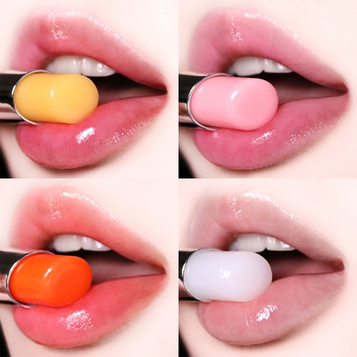YNM -    ,  Orange Red Honey Lip Balm  5