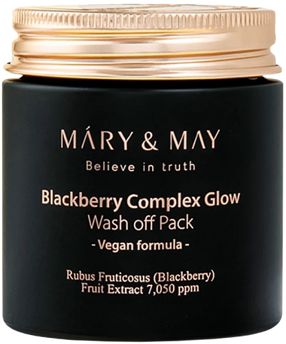 Mary&May       Blackberry Complex Glow Wash Off Pack