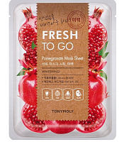 Tony Moly     , Fresh To Go Pomegranate Mask Sheet