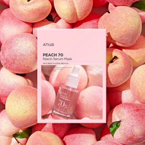 Anua         , Peach 70% Niacin Serum Mask  2