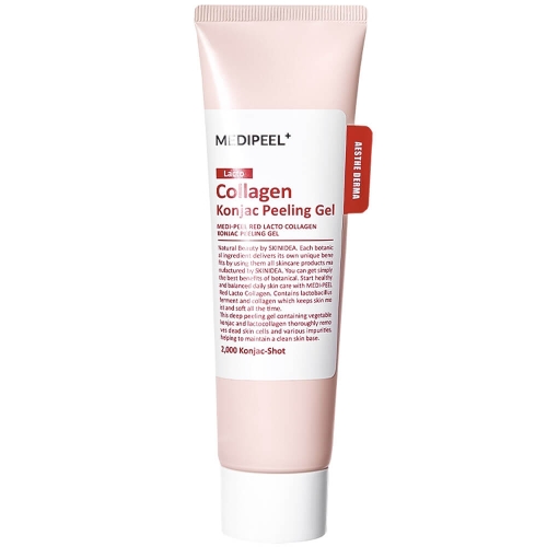 MEDIPEEL  -     , Red Lacto Collagen Konjac Peeling Gel