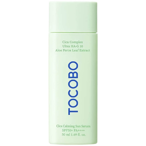 TOCOBO  -   , Cica Calming Sun Serum SPF50+ PA++++